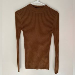 Forever 21 | Vintage Y2K Henley Top | Size Medium | Brown